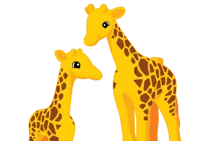 Duplo Giraffe Minifigure