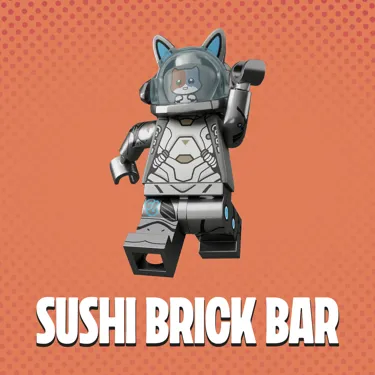 Sushi Brick Bar LEGO Festival Fortnite