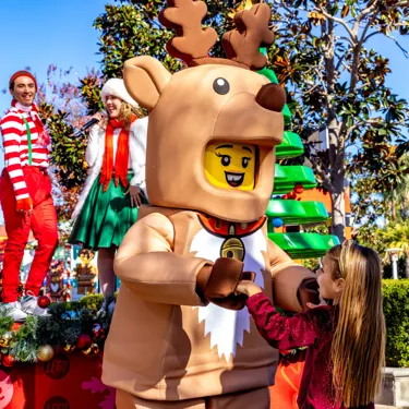 Reindeer Girl at LEGOLAND California