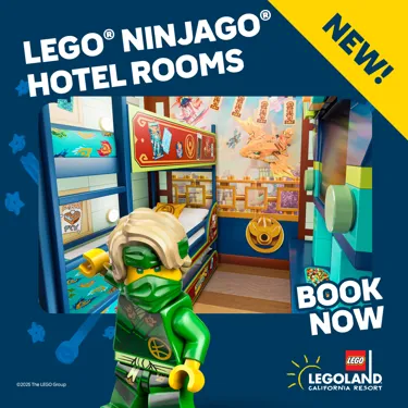 LEGO® NINJAGO® Themed Room at LEGOLAND California
