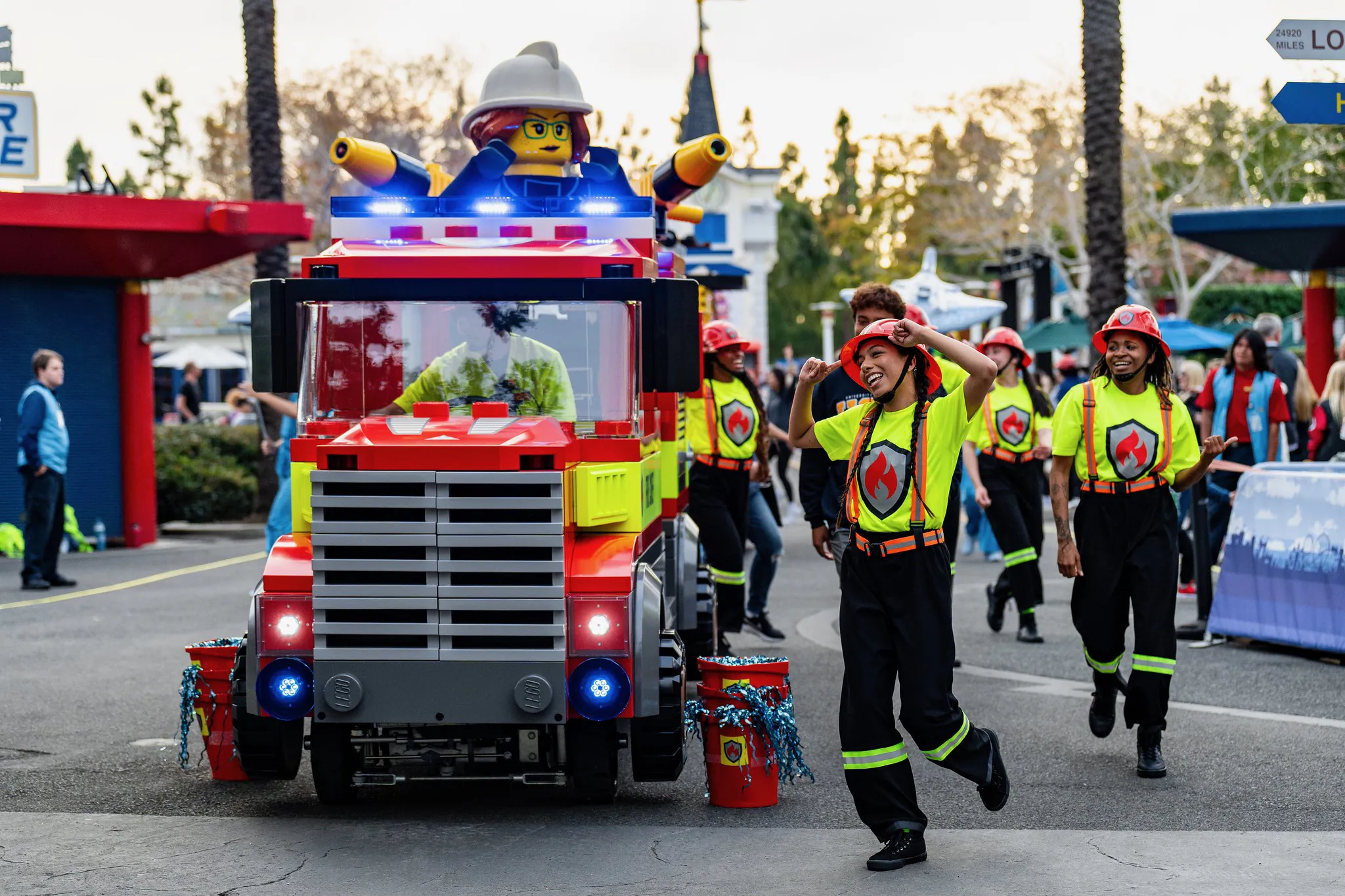 LEGO® Firetruck Float