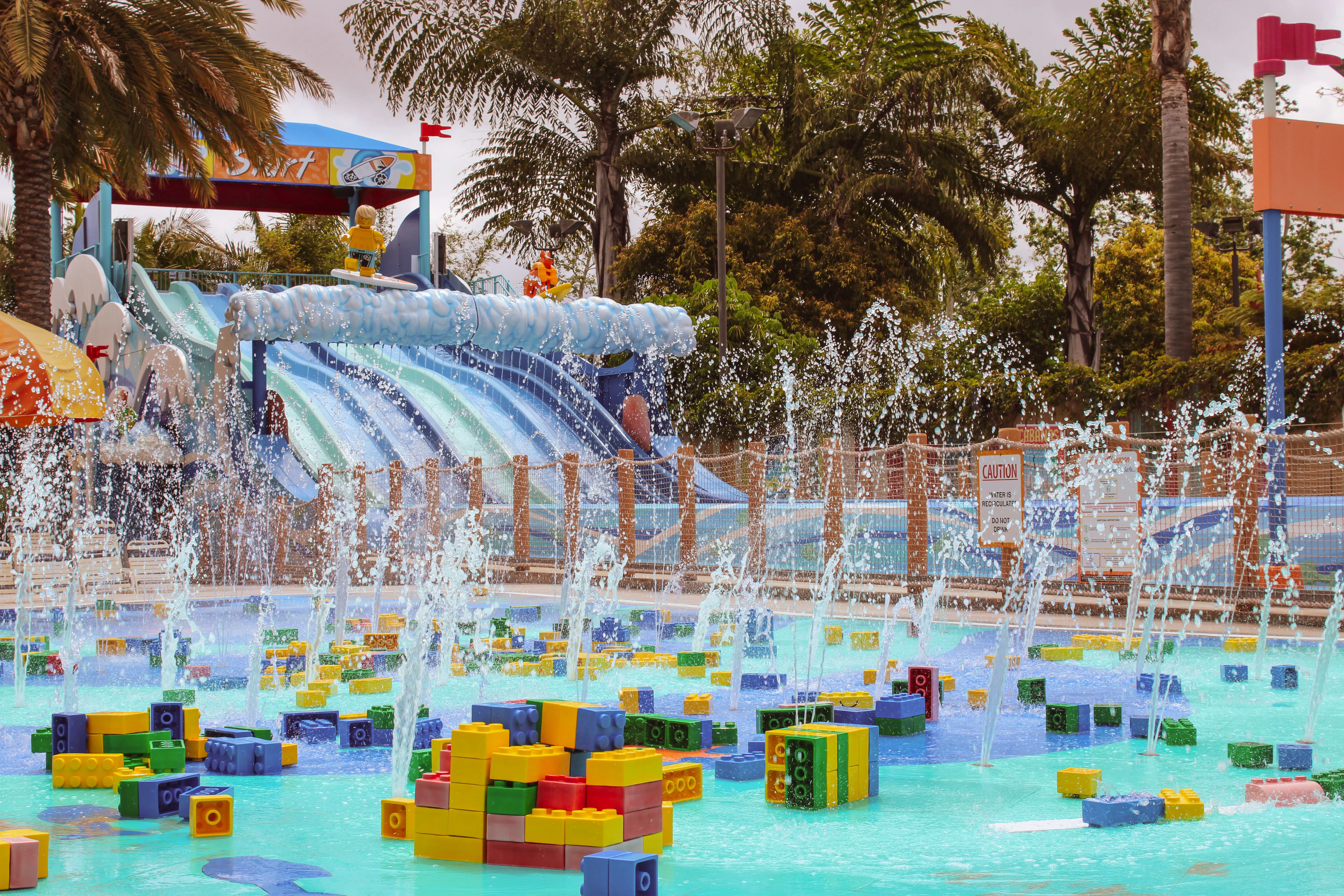 Wipeout Lagoon at LEGOLAND Water Park