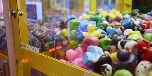 Claw Machine Prizes at the LEGOLAND Hotel Arcade