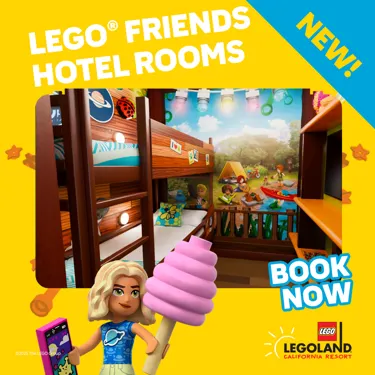 LEGO® FRIENDS Theme Room at LEGOLAND California