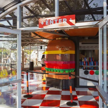 Burger Kitchen Entrance