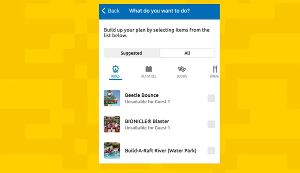 LLC Mobile App Find Rides