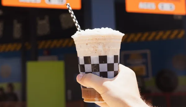 Fuel Float in front of Driving School at LEGOLAND California