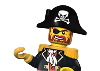 Brickbeard Minifigure