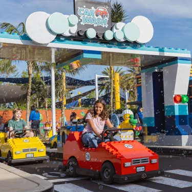 Girl at Driving School at LEGOLAND California