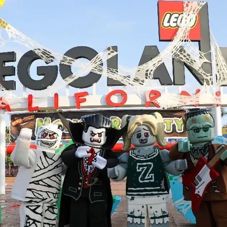 Monster Party Entrance for Brick-or-Treat at LEGOLAND Parks