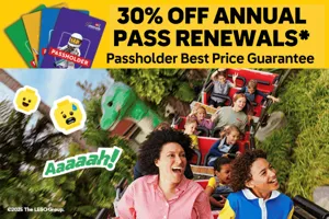 30% Off Annual Pass Renewals - Passholder Best Price Guarantee