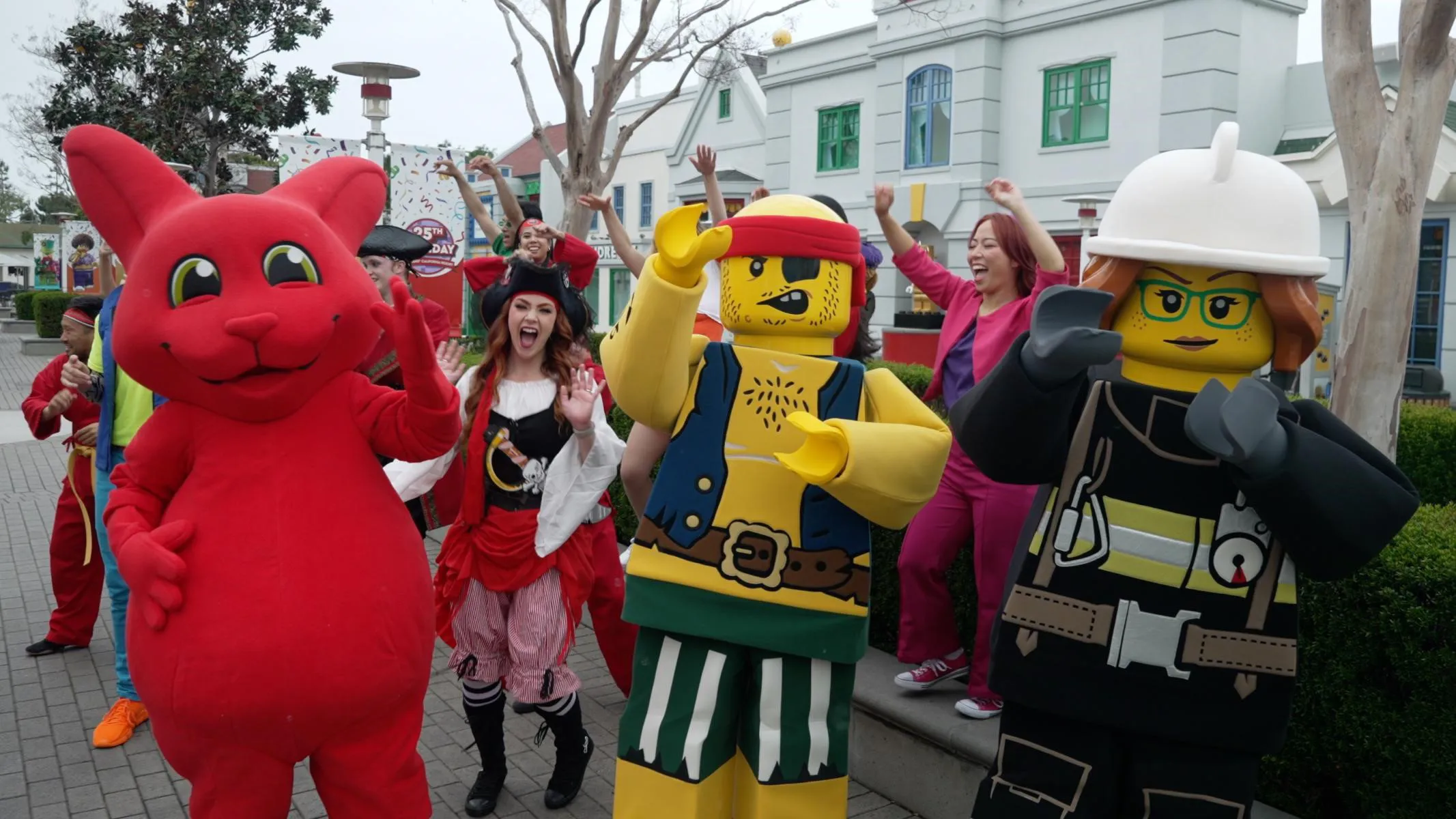 LEGO Parade Characters at LEGOLAND California